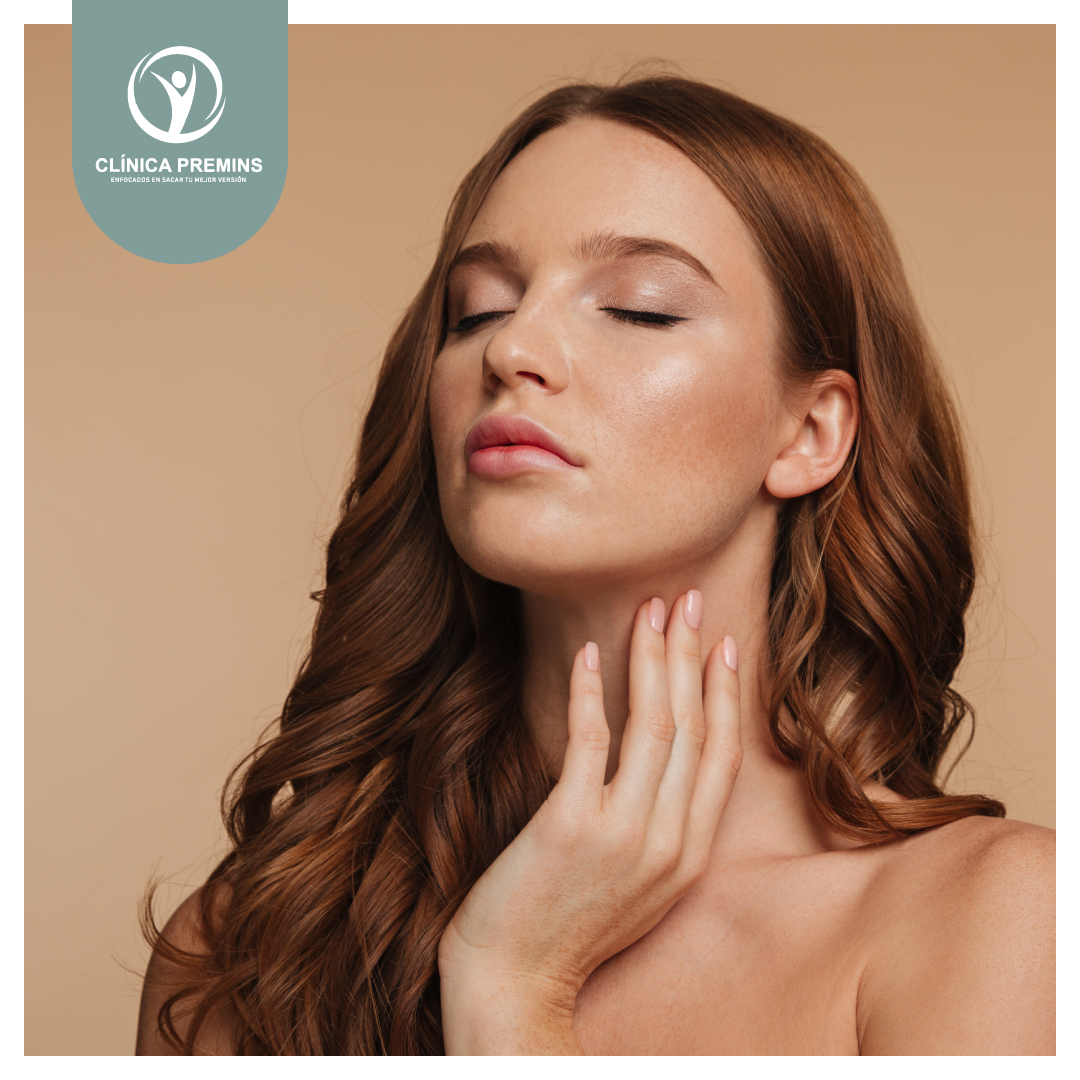 Depilación láser cuello anterior mujer